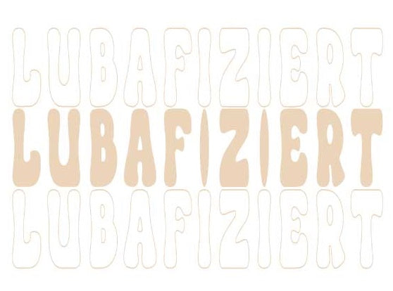 Motif "LUBAFIZED" Art n°: LF11